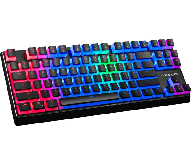 MODECOM Klawiatura Volcano Lanparty Przewodowa Mechaniczna RGB K-MC-LANPARTY-U-RGB-BROWN-PUDD - 1205624 - zdjęcie 3